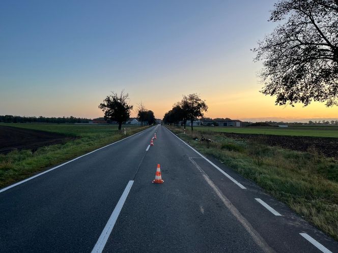 Kto kierował samochodem, który potrącił motorowerzystkę niedaleko Rawicza