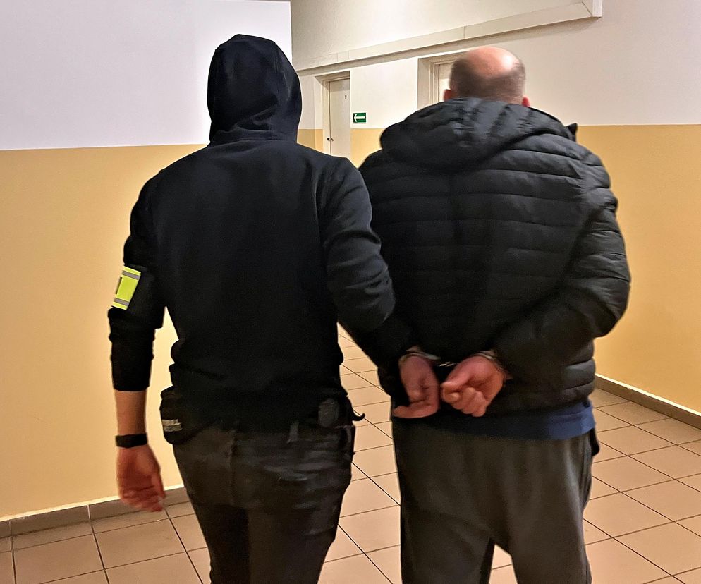 Policjanci z Torunia zatrzymali mężczyznę