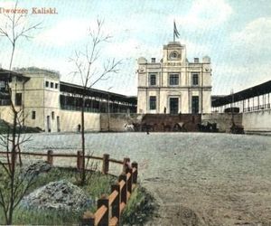 Pierwszy dworzec Łódź Kaliska