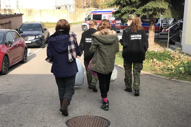 Jazydki po trzech dobach opuszczają szpital w Bielsku Podlaskim. Zabrała je Straż Graniczna