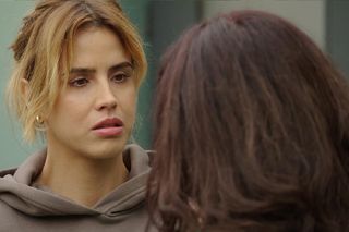 	M jak miłość odc. 1824. Kama (Michalina Sosna), Aleksandra (Małgorzata Pieczyńska)