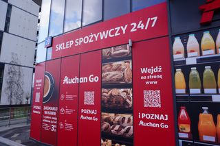 Sklep Auchan Go w Warszawie