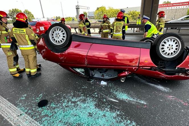  Lambo za 1,5 mln rozbite, alfa romeo na dachu. Wielkie kraksy w Warszawie