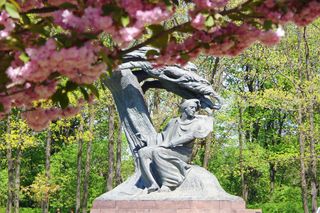 Pomnik Chopina w Łazienach Królewskich