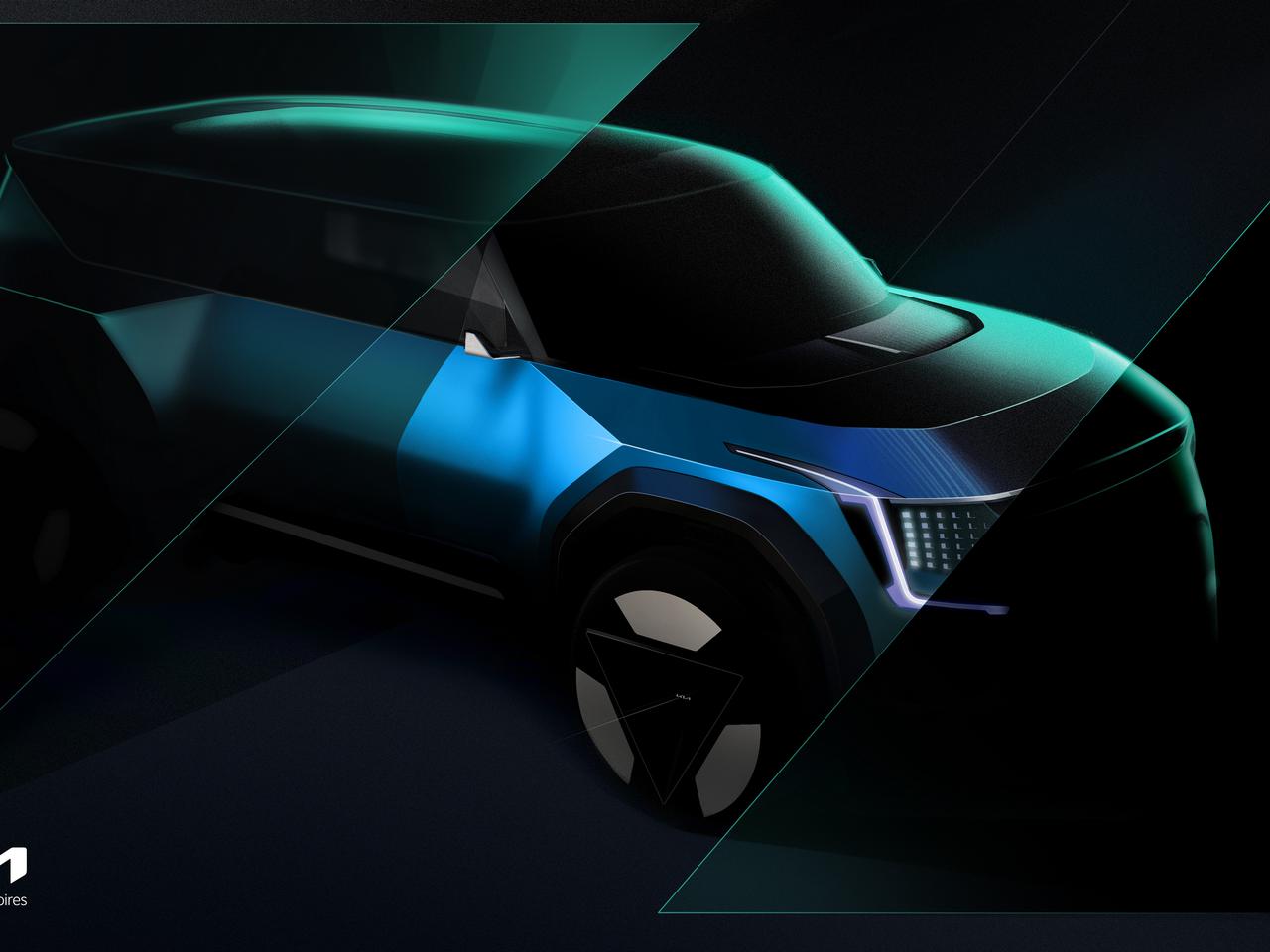 Kia Concept EV9 zadebiutuje lada dzień. Widzieliśmy już pierwsze szkice