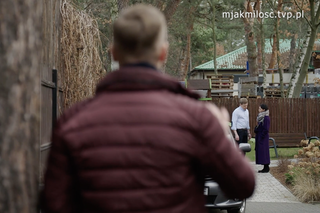 M jak miłość. Paweł (Rafał Mroczek), Iza (Adriana Kalska), Radek (Philippe Tłokiński)