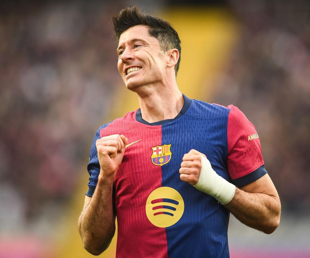 Atletico - Barcelona: Gol Lewandowskiego! [WIDEO]