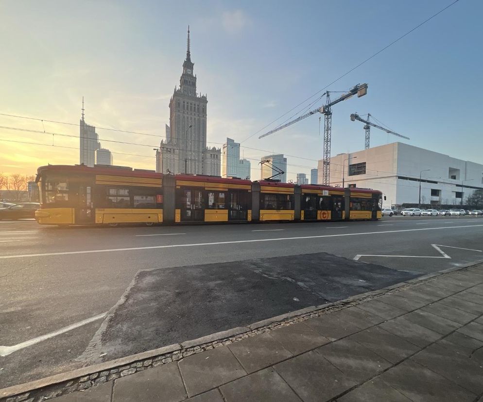 Torowisko na ulicy Marszałkowskiej