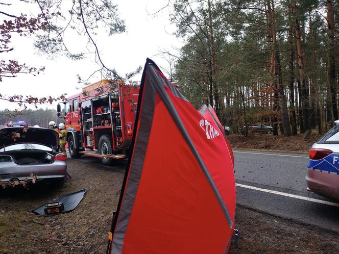 Tragiczny wypadek na DK 48. Wiktor był strażakiem. Jechał oddać krew