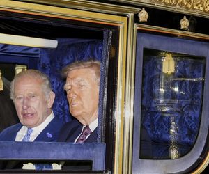 Donald Trump w Wielkiej Brytanii, spotkanie z królem Karolem III