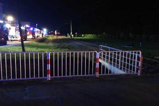 Przysieki. Wjechał wprost pod pociąg! [GALERIA]
