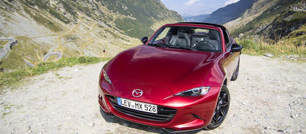 Mazda MX-5 RF na Drodze Transfogaraskiej