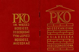 Książeczka mieszkaniowa PRL