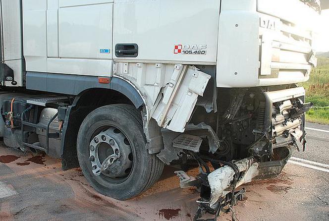 Zderzenie czterech pojazdów w Tylawie na Podkarpaciu