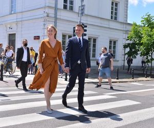 Urszula Brzezińska-Hołownia i Szymon Hołownia