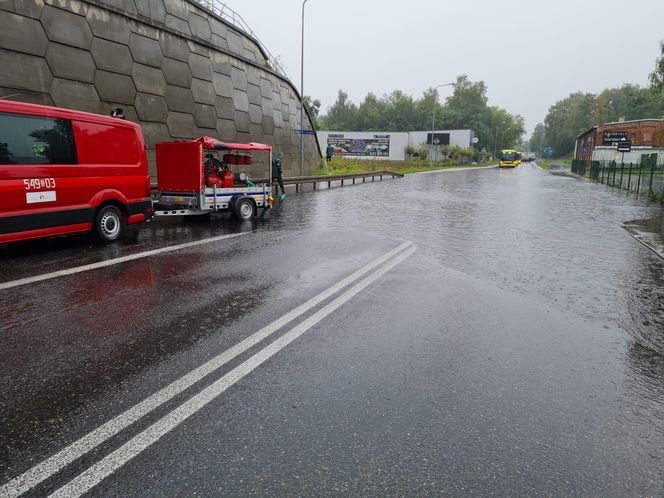 Zalania i podtopienia na Śląsku w niedzielę 14 września 2025
