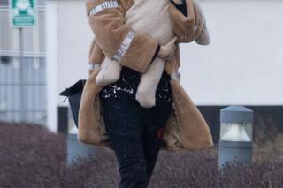 Joanna Opozda z dzieckiem w szpitalu 