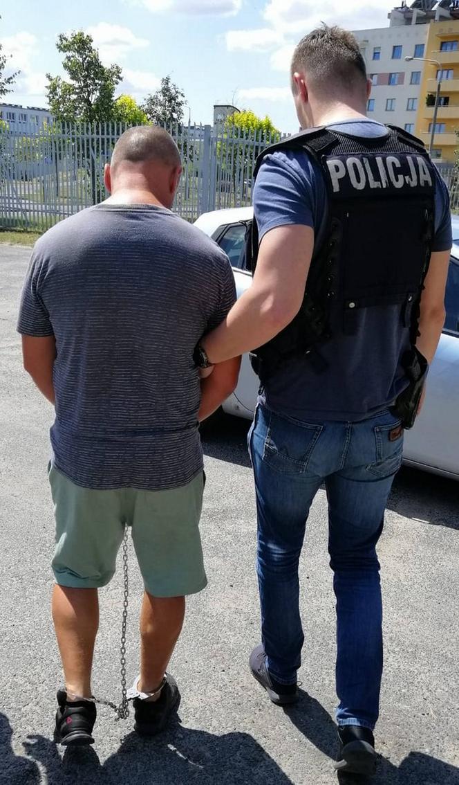 Policjantom uciekł, ale złapały go policjantki.  Ich zdjęcia tylko u nas