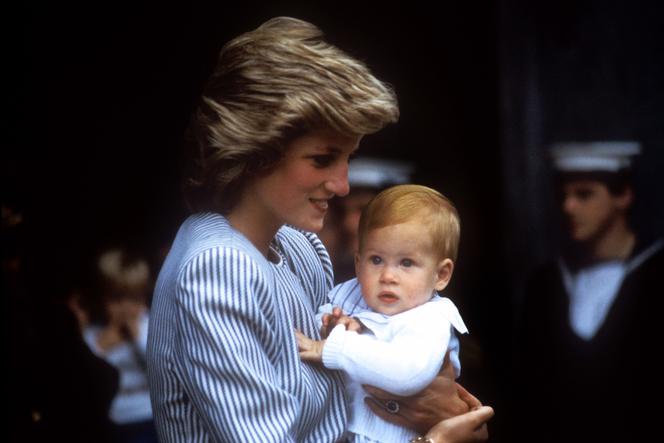 Księżna Diana i książę Harry