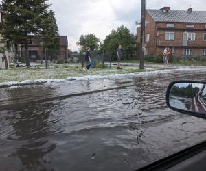 Katastrofalne skutki burz w powiecie zawierciańskim
