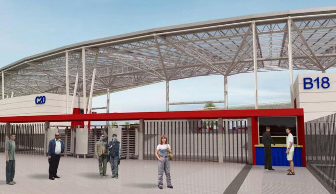 Wizualizacja zmodernizowanego stadionu Pogoni Szczecin