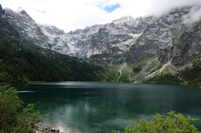 Śnieg w Tatrach w sierpniu