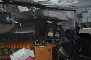 Tragiczny pożar domu w Czarnej Sędziszowskiej. Strażacy znaleźli ciało właściciela budynku