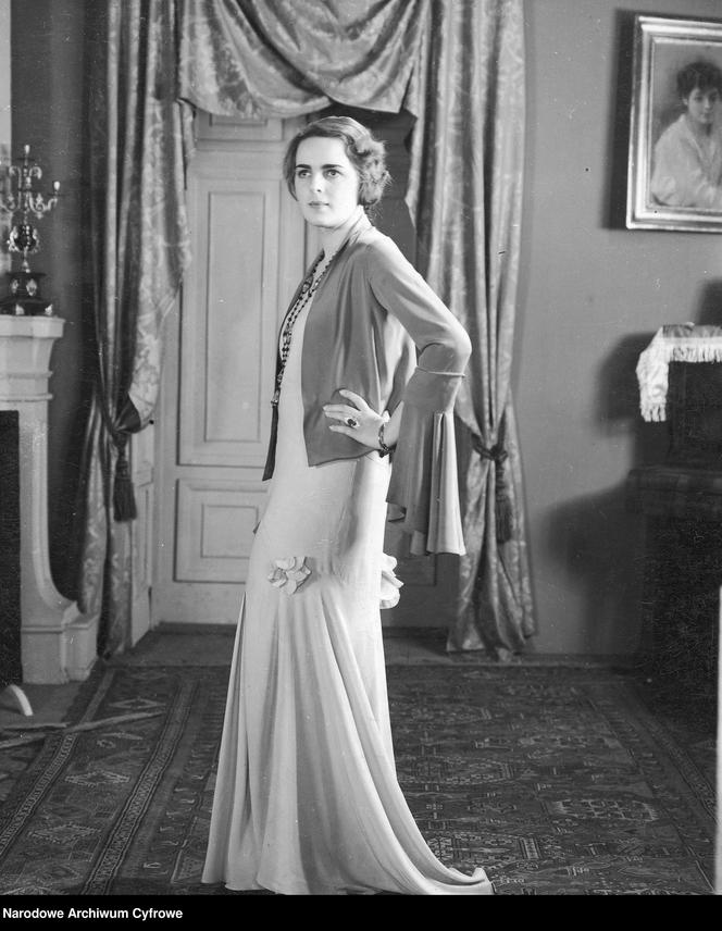 Miss Polonia 1930 r. Zofia Batycka