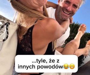 Dowbor nosi Koroniewską na rękach. Gwiazda zrobiła sobie kuku!