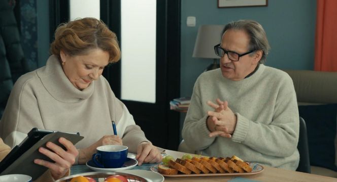 Barwy szczęścia odc. 3217. Józefina Rawiczowa (Elżbieta Jarosik), Jerzy (Bronisław Wrocławski)