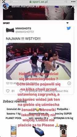 Daniel Martyniuk komentuje FAME MMA