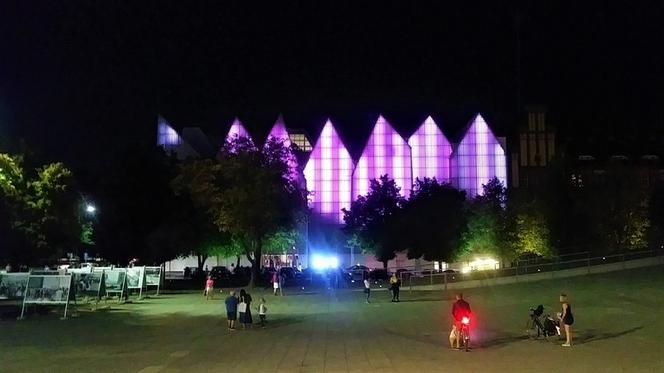 Wyjątkowa iluminacja Filharmonii w Szczecinie