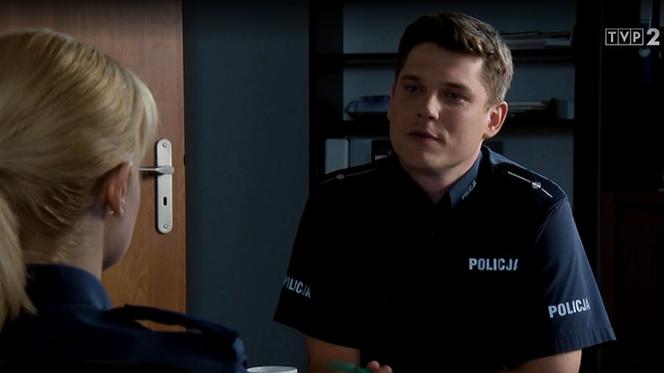 M jak miłość odcinek 1465. Sonia (Barbara Wypych), Janek (Tomas Kollarik)