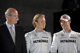 Michael Schumacher i Nico Rosberg
