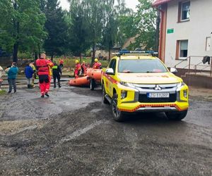 Ratownicy Zachodniopomorskiego WOPR pomagają na południu Polski