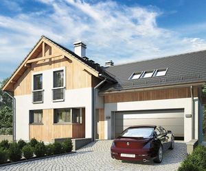 Tradycyjna architektura z nowoczesnymi dodatkami