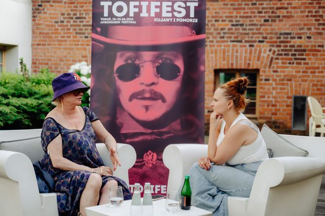 Katarzyna Figura na festiwalu Tofifest w Toruniu 2024