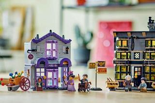 LEGO Harry Potter. Sklepy Ollivandera i Madame Malkin. W zestawie nietypowa figurka czarodzieja! 
