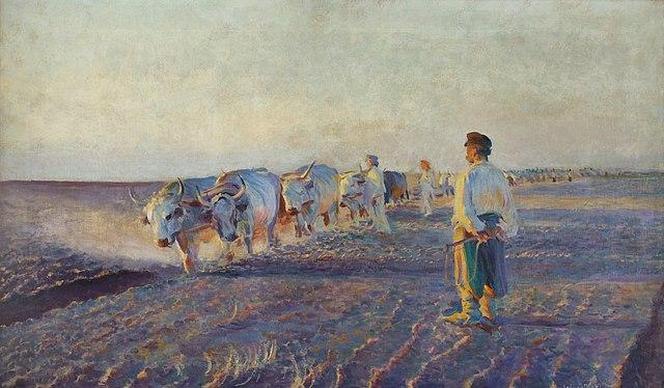 Leon Wyczółkowski, "Orka na Ukrainie" (1892)