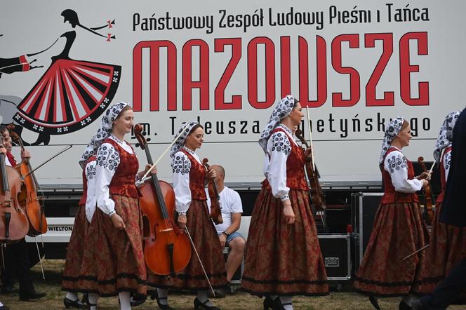 Koncert Zespołu "Mazowsze" w Łazienkach Królewskich