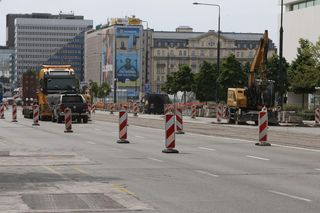 Duży remont w samym centrum Warszawy. Będą kolejne zmiany w ruchu na Marszałkowskiej