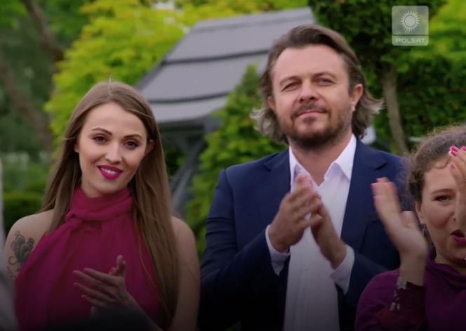 Przyjaciółki odcinek 170: Janek (Marek Bukowski), Sabina (Anna Jażdżyk), Zuza (Anita Sokołowska)