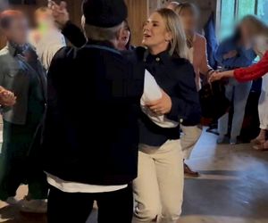 Porwał Martę Nawrocką do tańca 