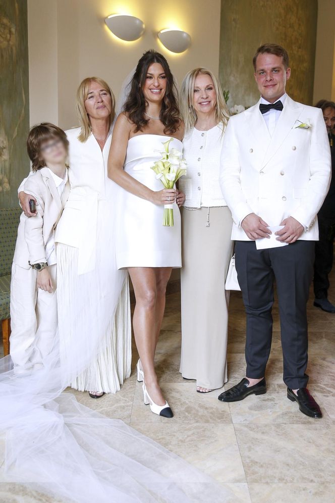 Ślub jak z bajki! Syn Marioli Bojarskiej-Ferenc powiedział tak. Panna młoda nie ukrywała brzuszka