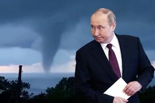 Tornado tuż obok pałacu Putina! Trąby wodne zagrażają posiadłościom dyktatora