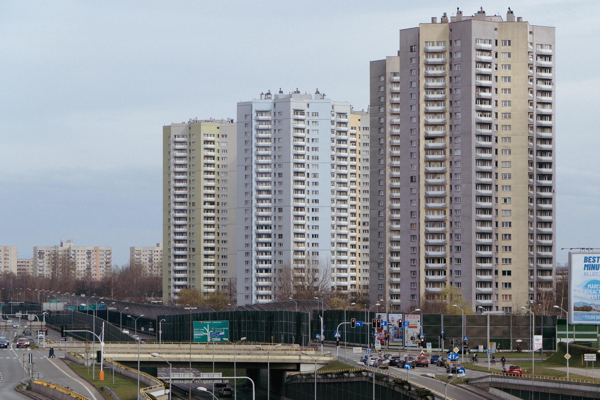 Osiedle Gwiazdy w Katowicach - zobacz zdjęcia potężnych wieżowców z PRL-u