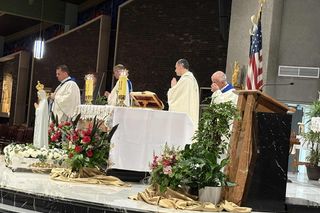 Relikwie bł. Stefana Kardynała Wyszyńskiego w kościele św. Francisa Borgii