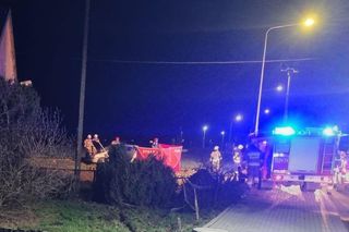 Tragiczny wypadek w Gołębinie pod Włocławkiem. Nie żyje 18-latek