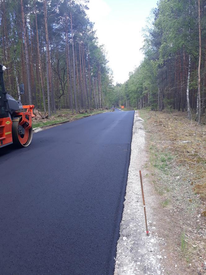 Przebudowa drogi Hamrzysko – Krucz w gminie Wieleń