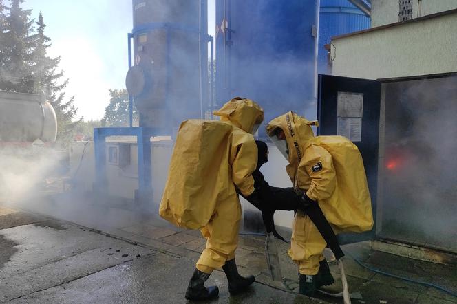  ”Browarny Incydent 2021” - ćwiczenia strażaków w Braniewie